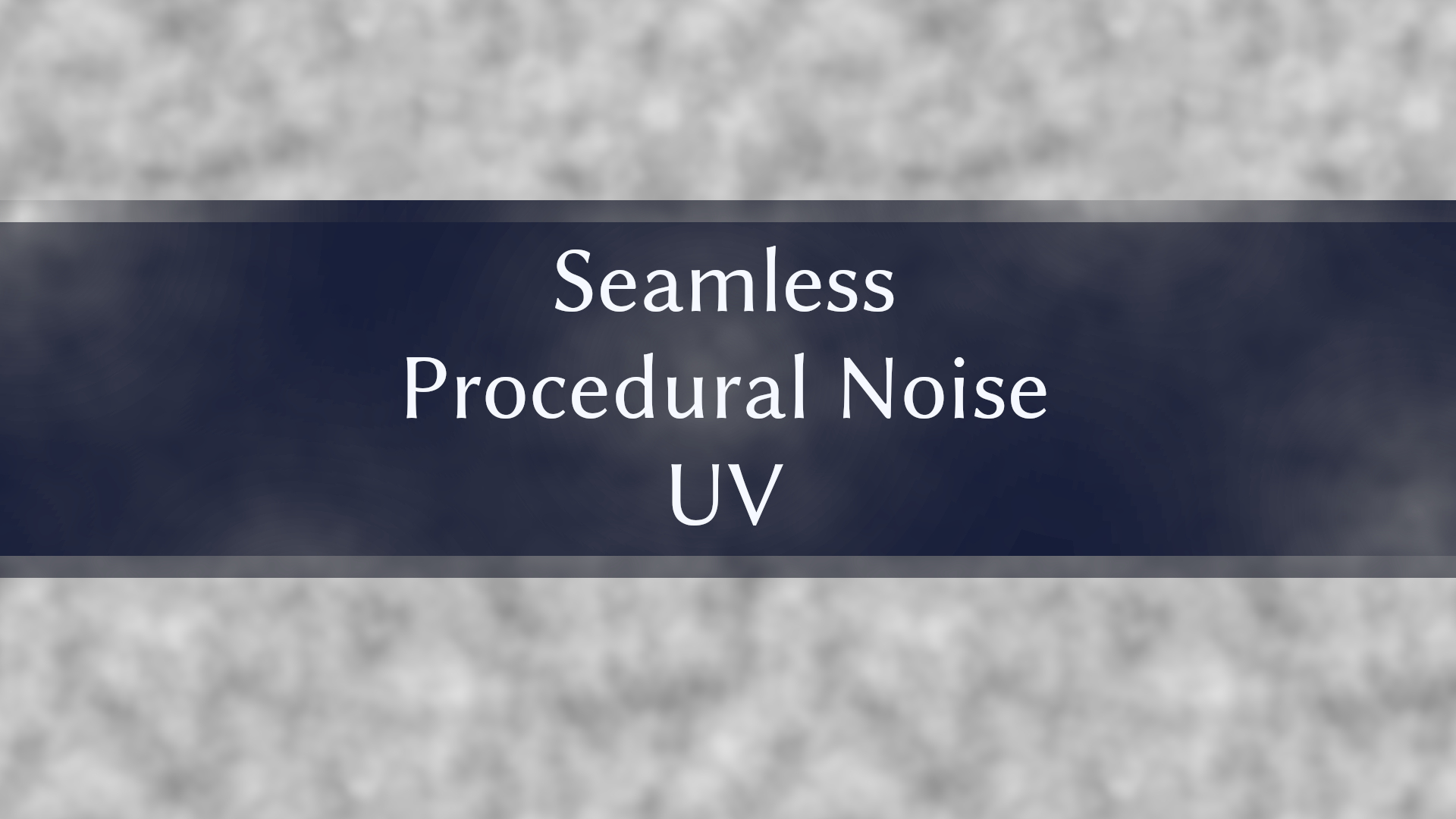 Seamless Procedural Noise UV preview image 1